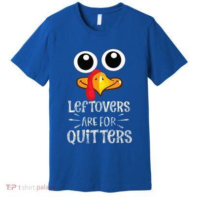 Funny Leftovers Turkey Matching Family Thanksgiving Outfit Premium T-Shirt