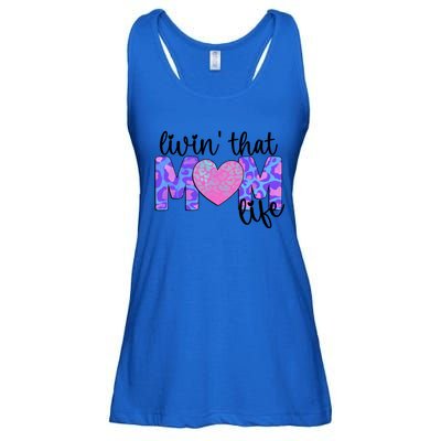 Funny Livin That Mom Life Mama Mother's Day Gift Ladies Essential Flowy Tank