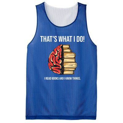 Funny Librarian Teacher Writer Reading Book Lover Gift Mesh Reversible Basketball Jersey Tank