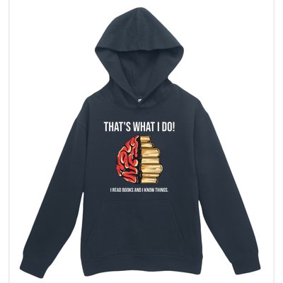 Funny Librarian Teacher Writer Reading Book Lover Gift Urban Pullover Hoodie