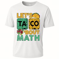 Funny Lets Taco Bout Math Teacher Back School Cooling Performance Crew T-Shirt
