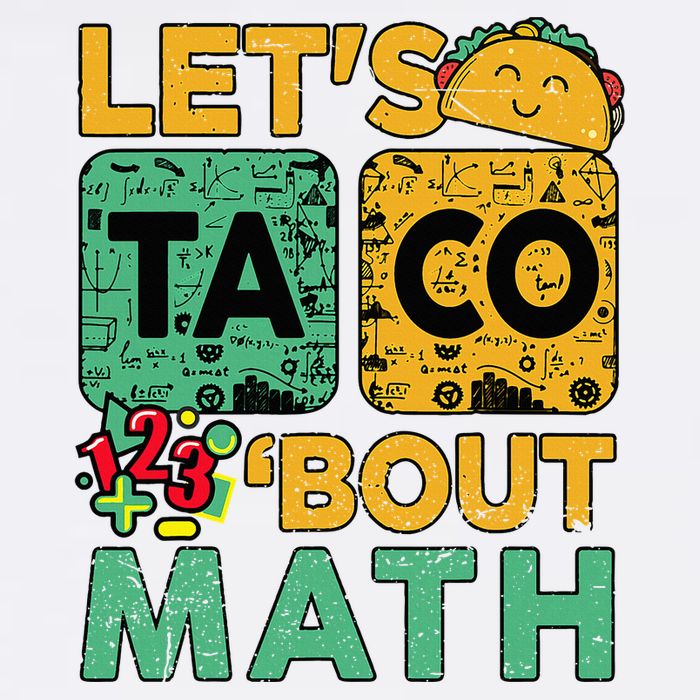 Funny Lets Taco Bout Math Teacher Back School Cooling Performance Crew T-Shirt
