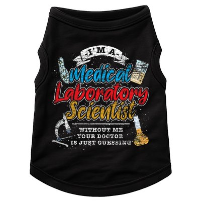 Funny Lab Technologist Medical Laboratory Scientist Doggie Tank