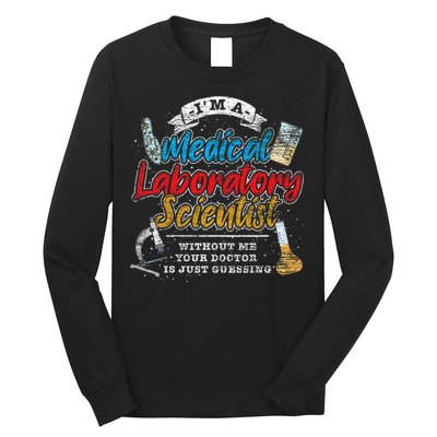 Funny Lab Technologist Medical Laboratory Scientist Long Sleeve Shirt