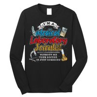 Funny Lab Technologist Medical Laboratory Scientist Long Sleeve Shirt