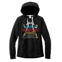 Funny Lab Technologist Medical Laboratory Scientist Women's Fleece Hoodie