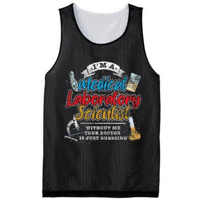 Funny Lab Technologist Medical Laboratory Scientist Mesh Reversible Basketball Jersey Tank