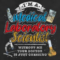 Funny Lab Technologist Medical Laboratory Scientist 25L Jumbo Tote