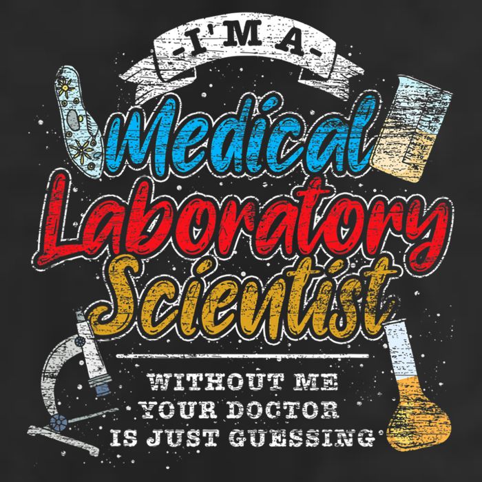 Funny Lab Technologist Medical Laboratory Scientist 25L Jumbo Tote