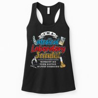 Funny Lab Technologist Medical Laboratory Scientist Womens Tank Top