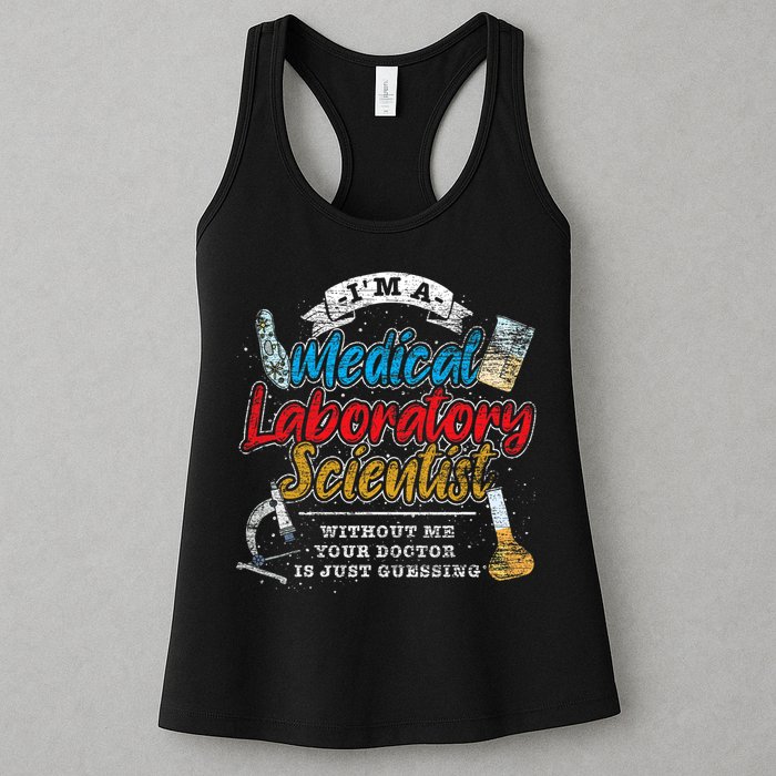 Funny Lab Technologist Medical Laboratory Scientist Womens Tank Top
