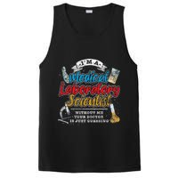 Funny Lab Technologist Medical Laboratory Scientist PosiCharge Competitor Tank