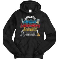 Funny Lab Technologist Medical Laboratory Scientist Tie Dye Hoodie
