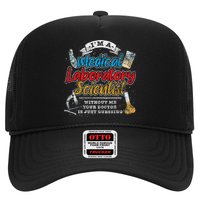 Funny Lab Technologist Medical Laboratory Scientist Trucker Hat
