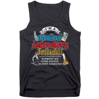 Funny Lab Technologist Medical Laboratory Scientist Tank Top
