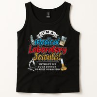 Funny Lab Technologist Medical Laboratory Scientist Tank Top