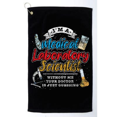Funny Lab Technologist Medical Laboratory Scientist Golf Towel