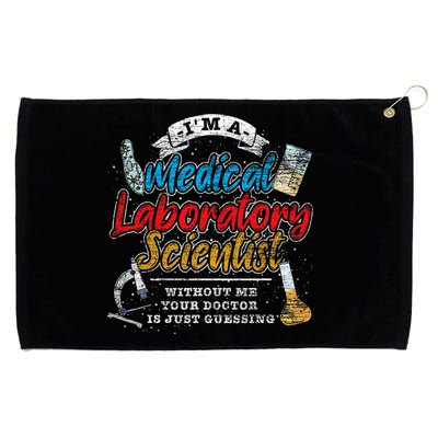 Funny Lab Technologist Medical Laboratory Scientist Grommeted Golf Towel