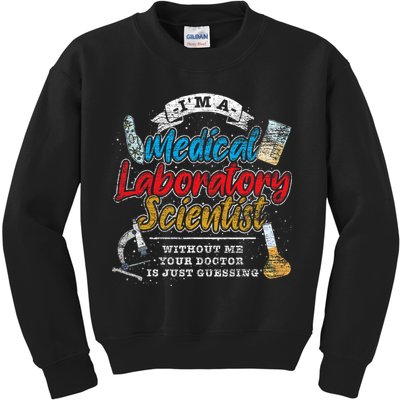 Funny Lab Technologist Medical Laboratory Scientist Kids Sweatshirt