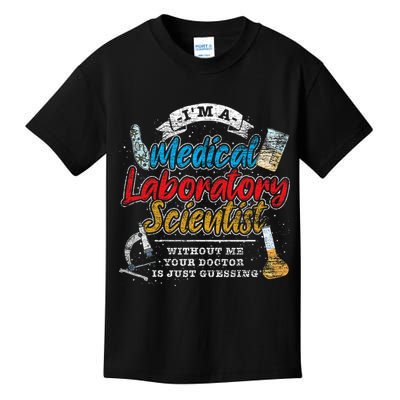 Funny Lab Technologist Medical Laboratory Scientist Kids T-Shirt