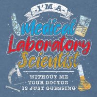 Funny Lab Technologist Medical Laboratory Scientist Garment-Dyed Sweatshirt