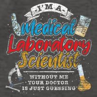Funny Lab Technologist Medical Laboratory Scientist Vector Backpack