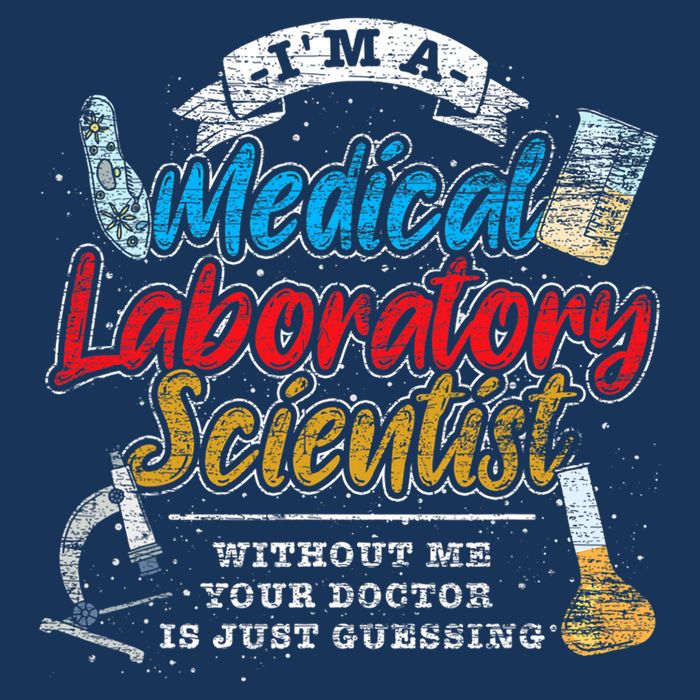 Funny Lab Technologist Medical Laboratory Scientist Infant Baby Jersey Bodysuit