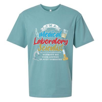 Funny Lab Technologist Medical Laboratory Scientist Sueded Cloud Jersey T-Shirt