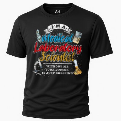 Funny Lab Technologist Medical Laboratory Scientist Cooling Performance Crew T-Shirt
