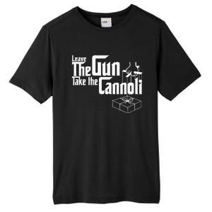 Funny Leave The Gun Take The Cannoli Tall Fusion ChromaSoft Performance T-Shirt