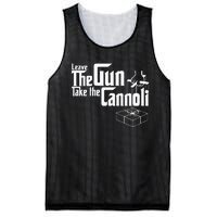 Funny Leave The Gun Take The Cannoli Mesh Reversible Basketball Jersey Tank