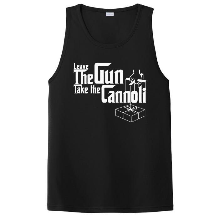 Funny Leave The Gun Take The Cannoli PosiCharge Competitor Tank