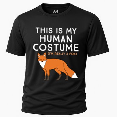 Fox Lover This Is My Hu Costume IM Really A Fox Gift Performance Shirt