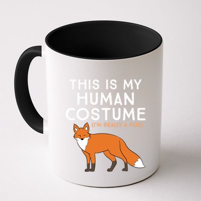 Fox Lover This Is My Hu Costume IM Really A Fox Gift Mug