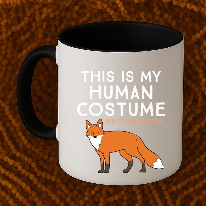 Fox Lover This Is My Hu Costume IM Really A Fox Gift Mug