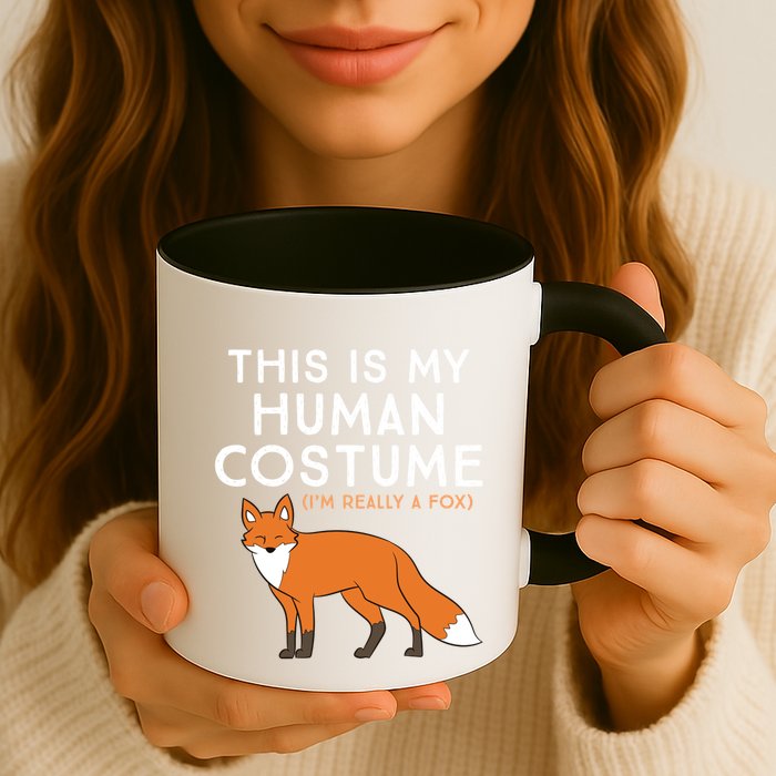 Fox Lover This Is My Hu Costume IM Really A Fox Gift Mug