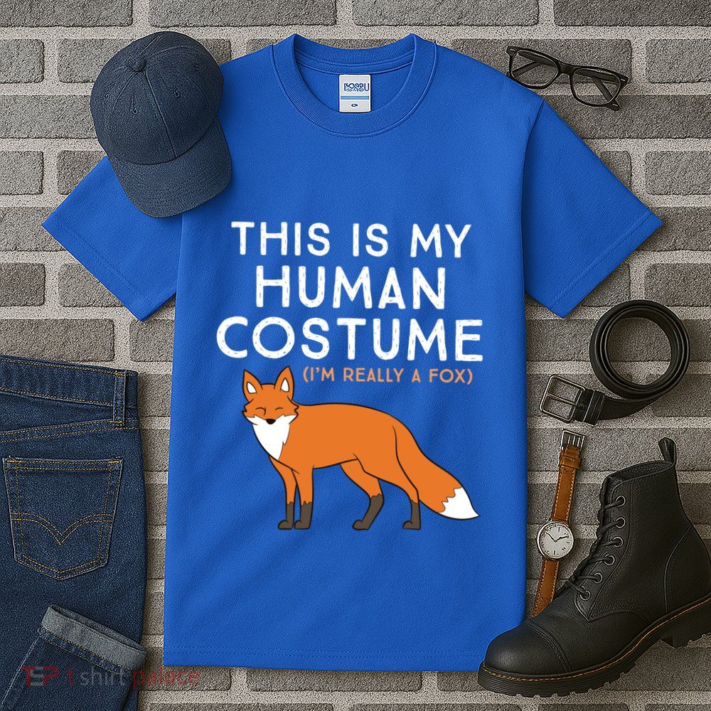 Fox Lover This Is My Hu Costume IM Really A Fox Gift Tall T-Shirt