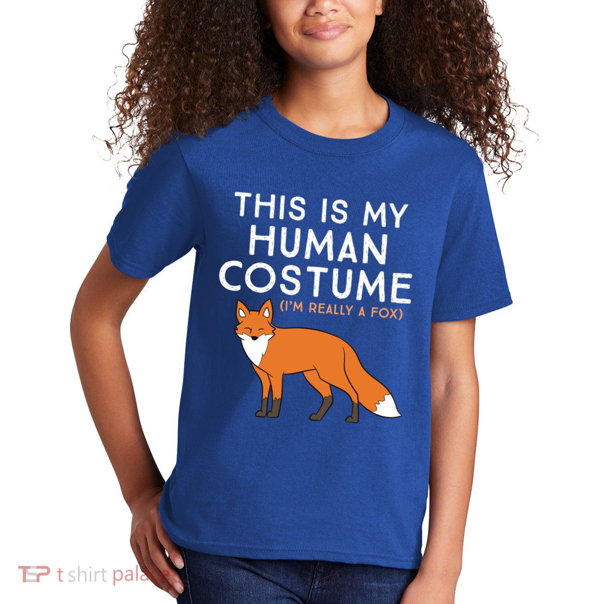 Fox Lover This Is My Hu Costume IM Really A Fox Gift Kids T-Shirt