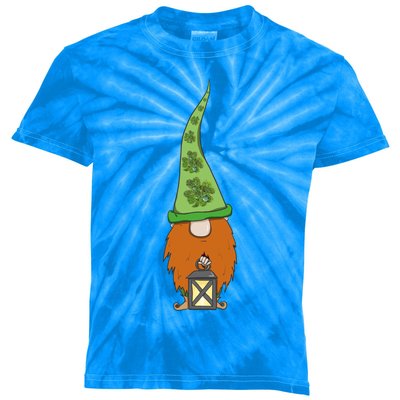 Funny Leprechaun Tee Green Clovers St Patrick's Day Shamrock Gift Kids Tie-Dye T-Shirt