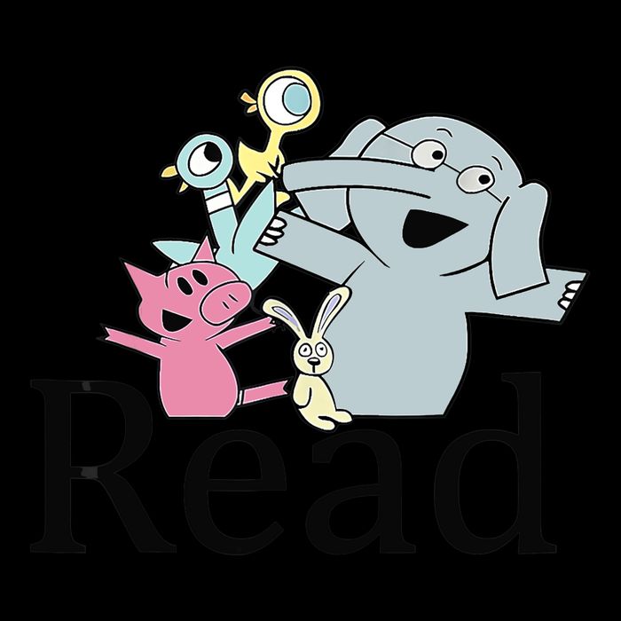Funny Library Teacher Read Book Club Piggie Elephant Pigeons Cooling Performance Crew T-Shirt