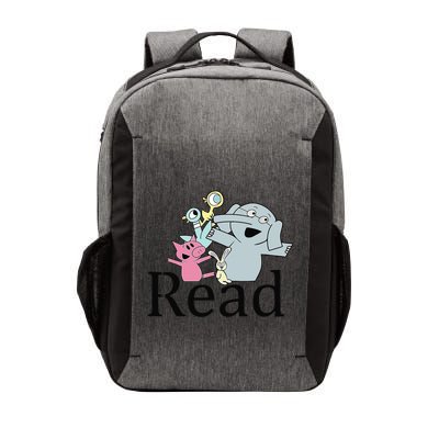 Funny Library Teacher Read Book Club Piggie Elephant Pigeons Vector Backpack