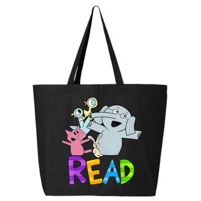 Funny Library Teacher Read Book Club Piggie Elephant Pigeons 25L Jumbo Tote