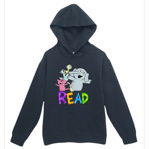 Funny Library Teacher Read Book Club Piggie Elephant Pigeons Urban Pullover Hoodie