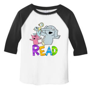 Funny Library Teacher Read Book Club Piggie Elephant Pigeons Toddler Fine Jersey T-Shirt