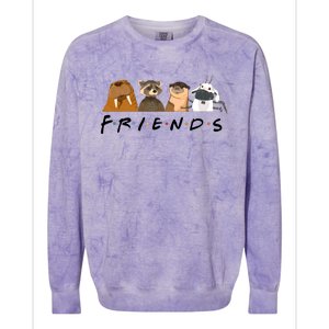 Friends Lylla Teefs Floor Rocket And Friends Cute Matching Guardian Colorblast Crewneck Sweatshirt