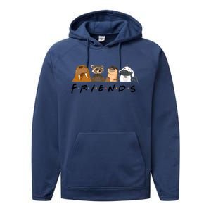 Friends Lylla Teefs Floor Rocket And Friends Cute Matching Guardian Performance Fleece Hoodie