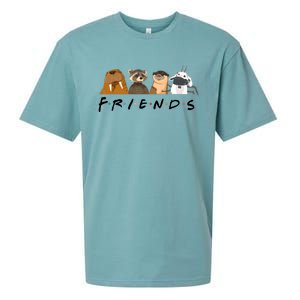 Friends Lylla Teefs Floor Rocket And Friends Cute Matching Guardian Sueded Cloud Jersey T-Shirt