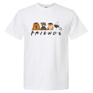 Friends Lylla Teefs Floor Rocket And Friends Cute Matching Guardian Garment-Dyed Heavyweight T-Shirt