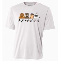 Friends Lylla Teefs Floor Rocket And Friends Cute Matching Guardian Cooling Performance Crew T-Shirt