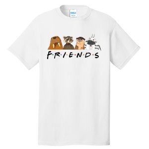 Friends Lylla Teefs Floor Rocket And Friends Cute Matching Guardian Tall T-Shirt